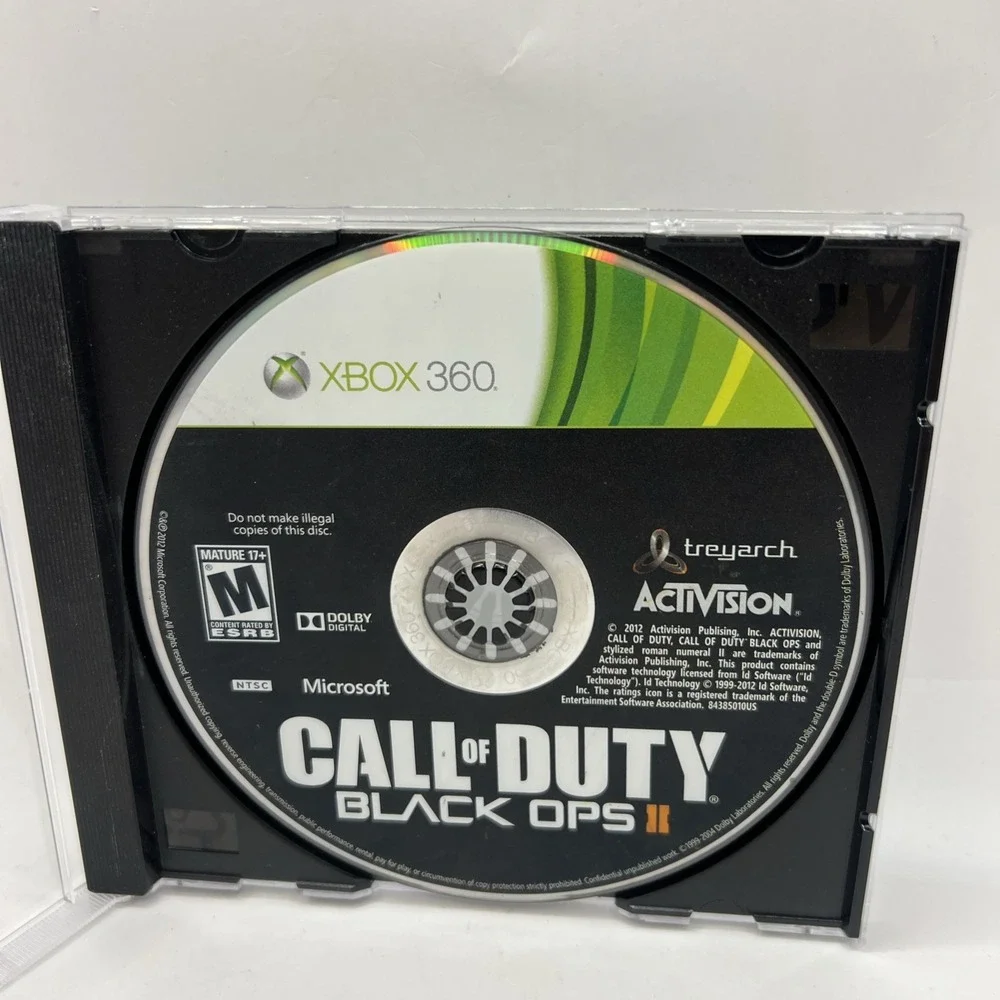 Call Of Duty: Black Ops II(2) - Microsoft XBOX 360 - Disc Only - TESTED